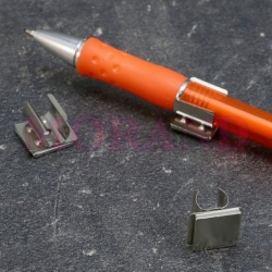 Uchwyt magnetyczny mocowanie długopisu niklowany 12x15