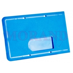 Etui na kartę kredytową pion niebieskie 58x92 1 szt